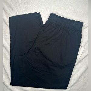 Women's Straight Pants Stretchy Waist High Rice Size Xl - A New Day Target